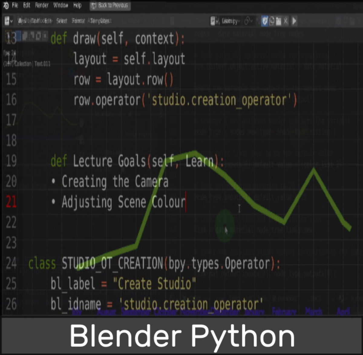 How to make a basic game in blender with python • Part 1 